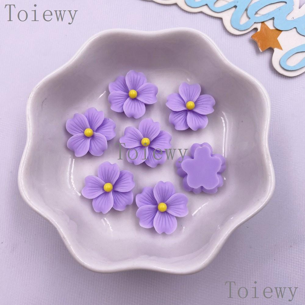 30 Piezas Resina Kawaii Colorido 16mm Flor Espalda Plana Piedra Gema Scrapbook DIY Boda Navidad Arte Decoración Accesorios para Joyería Manualidades