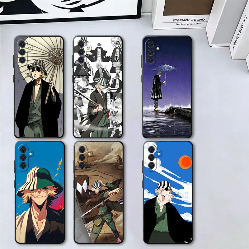 Bleach Kisuke Urahara Soft Phone Case for Samsung A17 A37 A57 A16 A26 A36 A56 A15 A25 A35 A55 A14 A24 A34 A54 A13 A23 A33 A53 A5