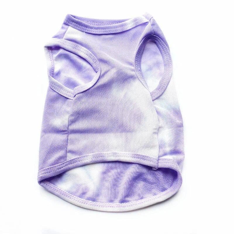 Soft Dog Vest for Small Medium Dog Cat Clothes Puppy Thin Breathable T-shirt Chihuahua French Bulldog Pug Costumes Dog Supplies