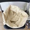 Japan and South Korea Simple Lazy Style Literary Wash Canvas Bag Large Capacity Messenger Bag Student Shoulder Bag Leisure Shopping Bag