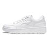 Li Ning Tian Ji Casual Versatile Thick Sole Height Increasing Non-Slip Wear-Resistant Low-Top Skate Shoes Women sneaker Standard-White AGCU096-5