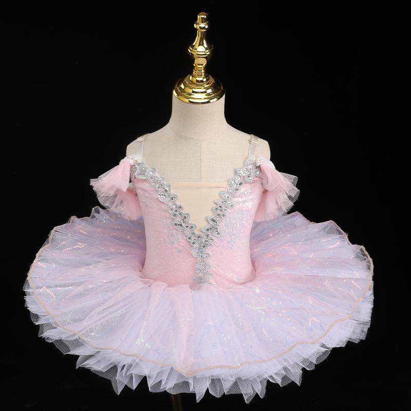 Children Ballet Dress Performance Tutu Professional Costumes Party