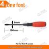 Industrial Grade Magnetic Phillips and Slotted Rubber Plug Screwdrivers