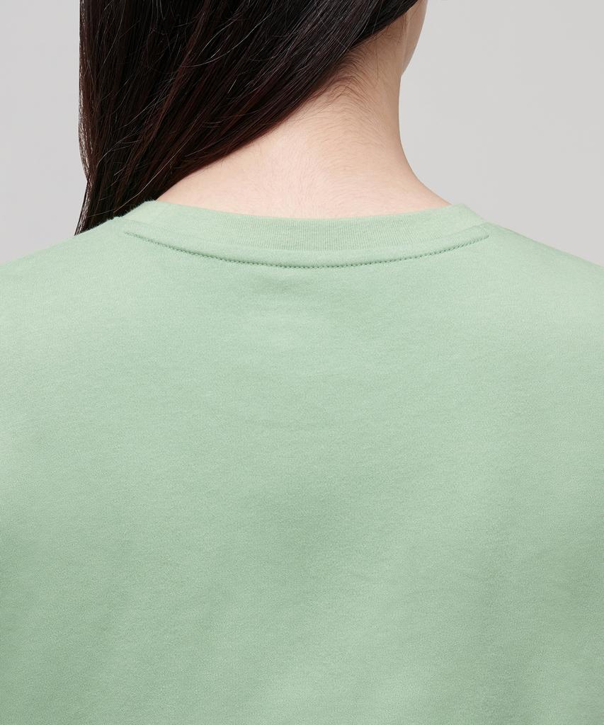 MUSINSA STANDARD WOMAN Women'S Basic Crew Neck T-Shirt [Light Green]