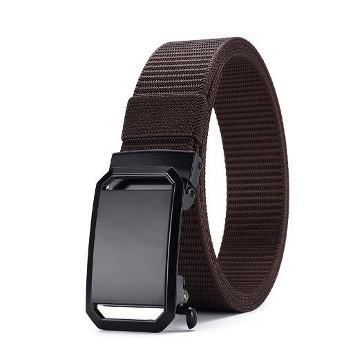 Men'S Imitation Nylon Belt Outdoor Sports Multi-Functional Military Training Tactical Belt