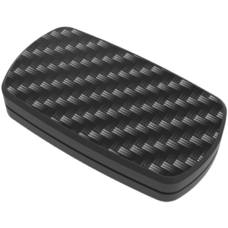 

Carbon Fibre Magnetic Push Card EDC Stress Relief Toy Mechanical Slider Pushing Plate Coin Fidget Decompression Antistresse чёрный