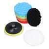Polishing Pad Buffing Sponge 150mm Diameter Cleaning Tool Set Kit for Car Boat Buffing Pad Buffing Sponge Car Buffing Pad