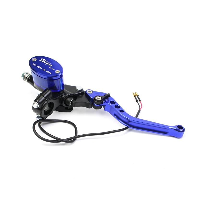 

moto 50cc 100cc 125cc 150cc Мотоциклетный рычаг сцепления главный цилиндр гидравлический 22 мм 3/4 рычаг moto 125 yz YQ50 Aerox MBK