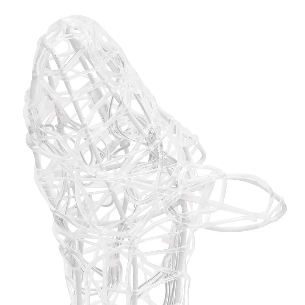 Vidaxl Świąteczne Renifery, Akrylowe, 160 Kolorowych Diod Led