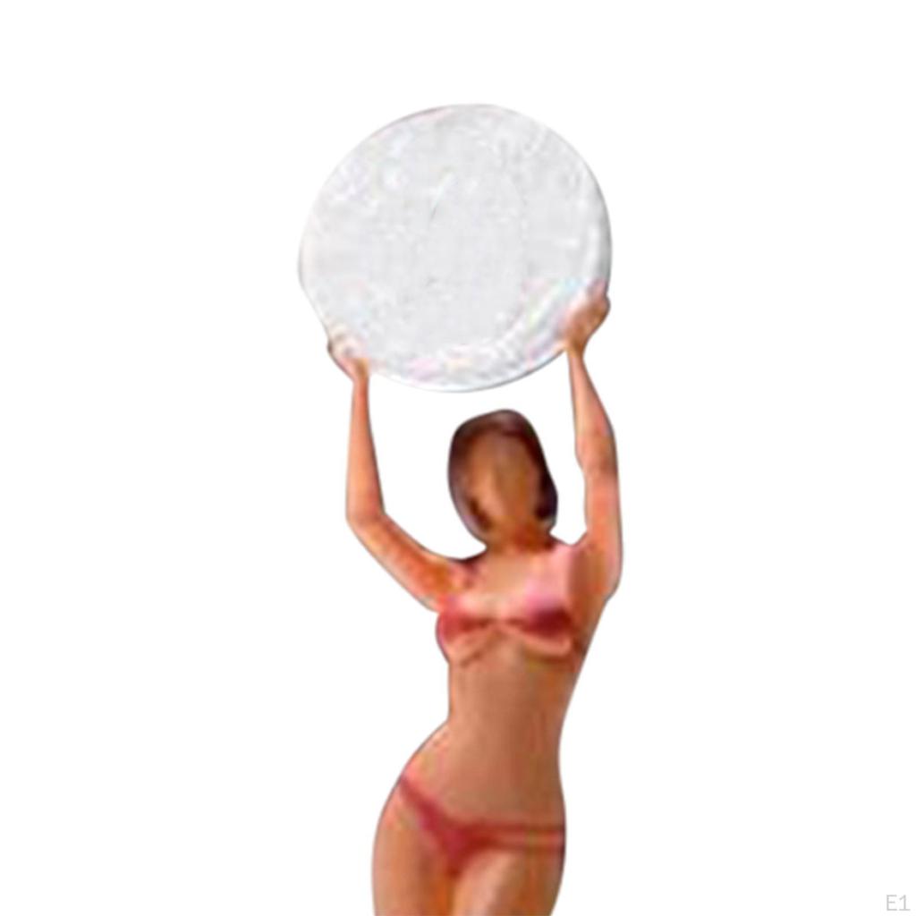 1/64 Scale Models Figurine Miniature People Model Tiny Simulation Figurines for DIY Scene