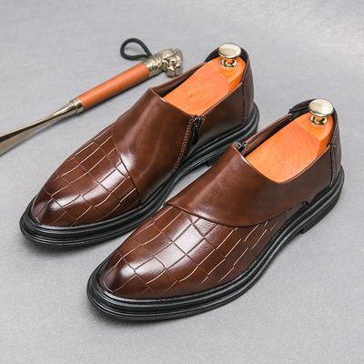British Style Mens Loafers Fashion Comfy Oxford Shoes New Comfy Male Formal Dress Footwear Classic Original Style Casual Shoes