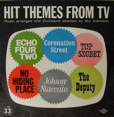 7palcová deska BILL SHEPHERD - Hity z TV ŽÁDNÝ Rainbow Hi-Fi R 1962 UK Soundtracks & Muzikály Použité