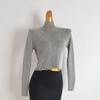 Stylish Ripped Turtleneck Knitwear Women's Fall and Winter New Long Sleeve Sweater Silm Slim Looking Easiest for Match Bottoming Shirt Tops