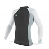 Men Women UV Protection Long Sleeve Rash Guard Surfing Dive Suit Quick Dry Snorkeling Top High Neck
