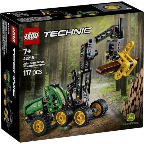 LEGO Technic John Deere 1470H Kolový sklízecí mlátička 42218 Hračka Kluci Holky Hračky Dárek k narozeninám Kostky 7 Let 8 9 Základní škola Vozidla Auta