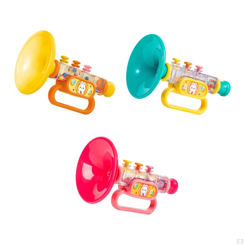 Blowing Trumpet Toys Klassisches Spielzeug-Reisespiel mit kleinem Lautsprecher