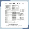 Small Block Engine Hex Bolt Kit Sturdy Bolts and Nuts for Chevy 327 265