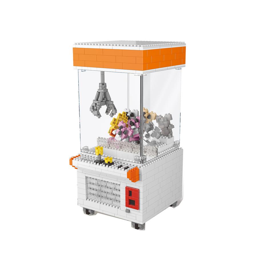 Mini Toy Machine Micro Building Blocks Claw Machine DIY Assembly Toys Creative Birthdays Gifts For Kids Toys