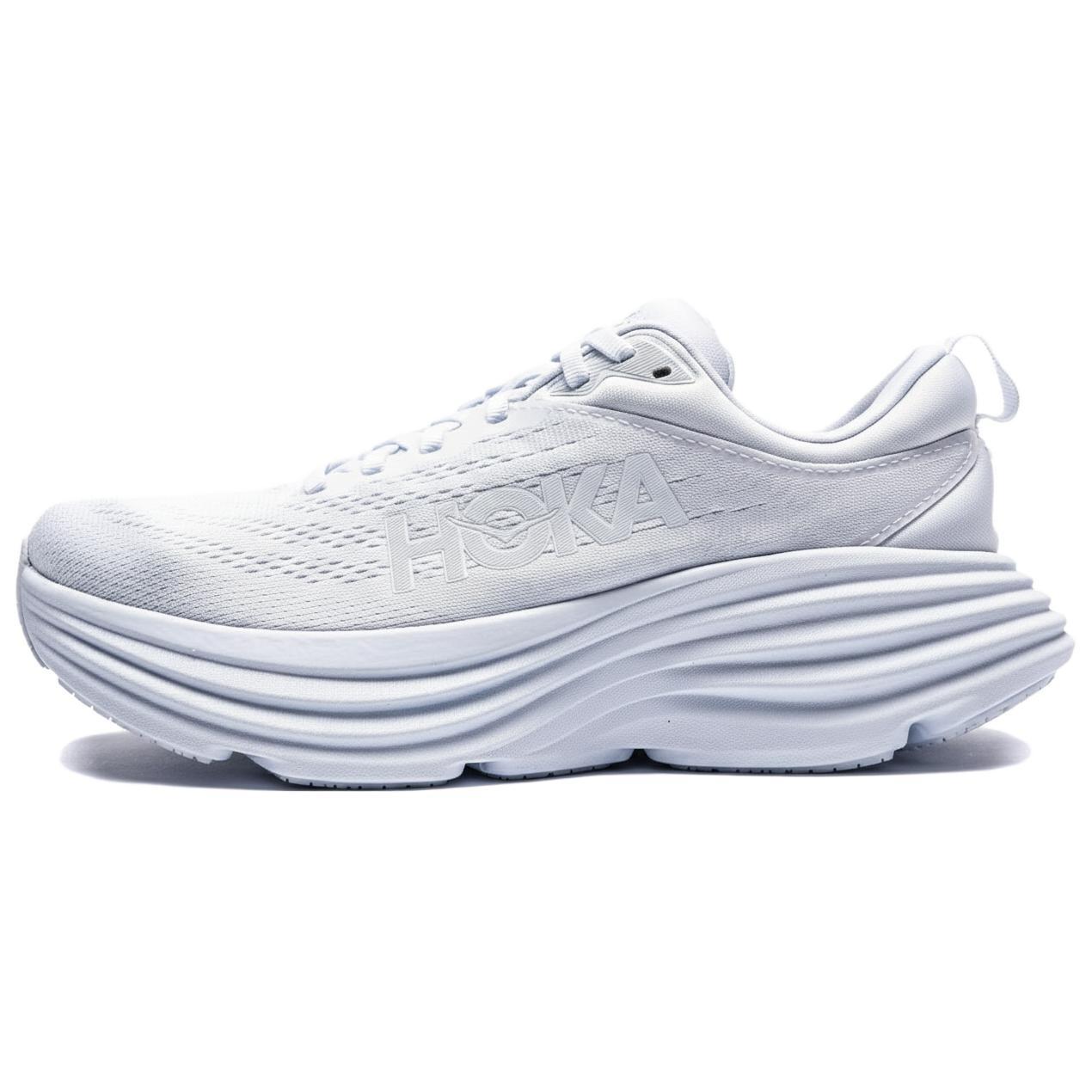 (WMNS)HOKA ONE ONE Bondi 8 White Women s 1127952-WWH EU 37⅓