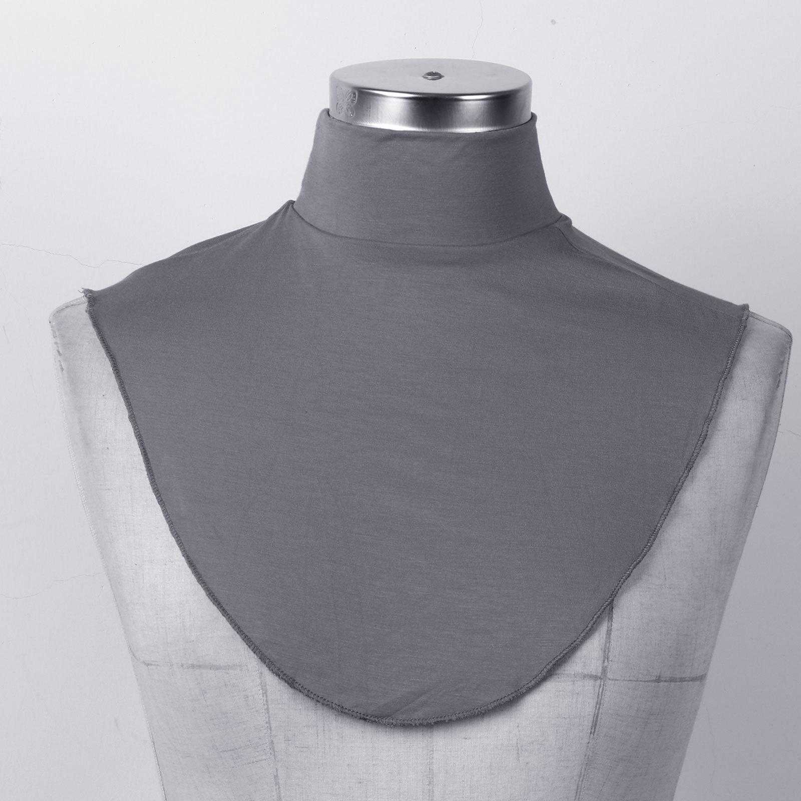 

Поддельная водолазка Dickey, съемный хлопковый полутоп, блузка с воротником, утеплитель для женщин и девочек