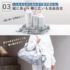 Marna Shupatto Compact Bag L (40L / Clear Sky) - Shupatto Eco Bag, Foldable Shopping Bag (Compact/Durable) S516B