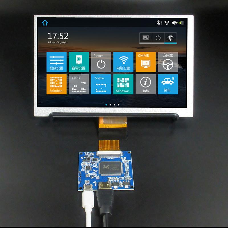 8 Inch IPS LCD Display - 1024x768 Resolutie, 4:3 Formaat, Mini-HDMI Aansluiting, 5V Voeding, Geschikt Voor Raspberry Pi, PC En Andere HDMI Apparaten
