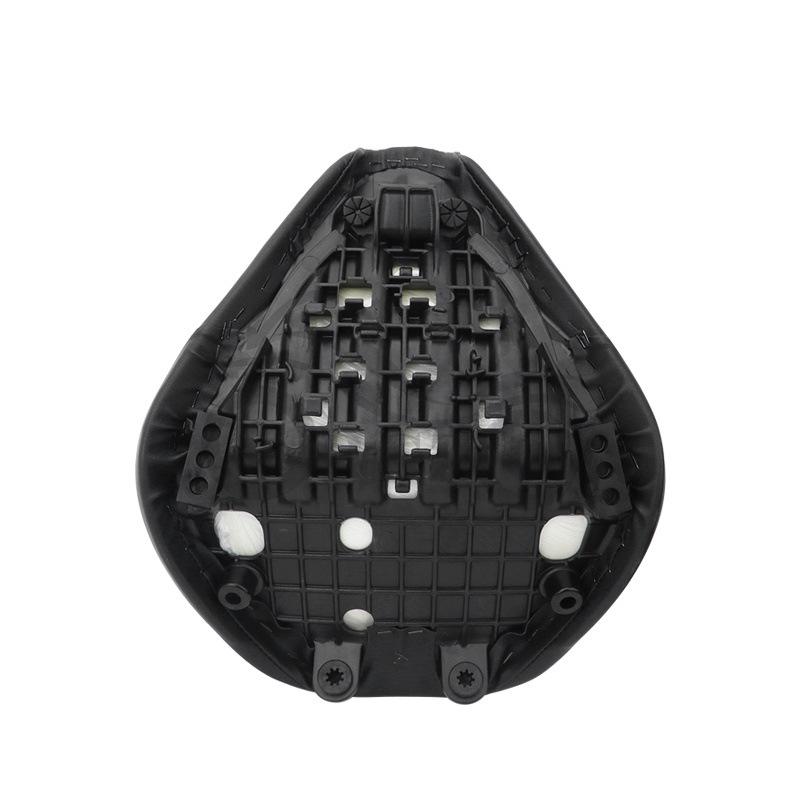 Black Leather Retro Seat Bag Cushion for Rebel CM300/500 Motorcycle