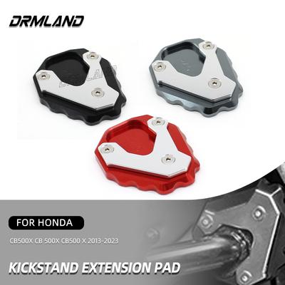 For HONDA CB500X CB 500X CB500 X 2013-2023 Motorcycle Accessories Kickstand Pad Foot Side Stand Enlarge Extension Plate