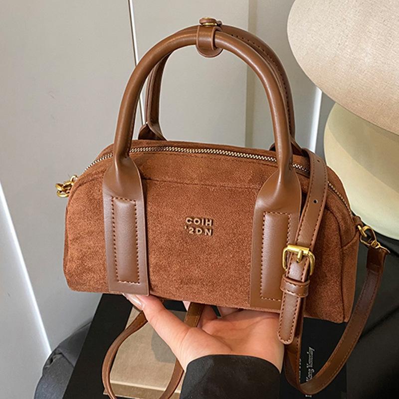 Small-scale Vintage Versatile Boshe Bag, Hand-held Pillow Bag, Casual Cross-body Bag