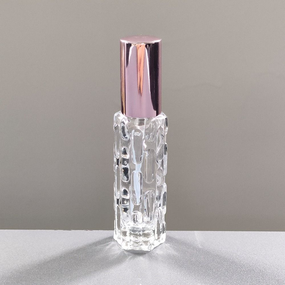 10ml Travel Glass Bottle Bitter Gourd Pattern Refillable Cosmetic Container Transparent Sub-bottle Liquid Sprayer Travel