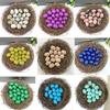 Random Mix of 20 Colorful Crystal Eggs Collection Variety Crystals Stones Healing Crystals for Spiritual Enthusiasts