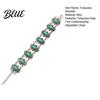 Imitation Turquoise Jewelry Inlay Bracelet Bohemian Style Distressed Adjustable Chain