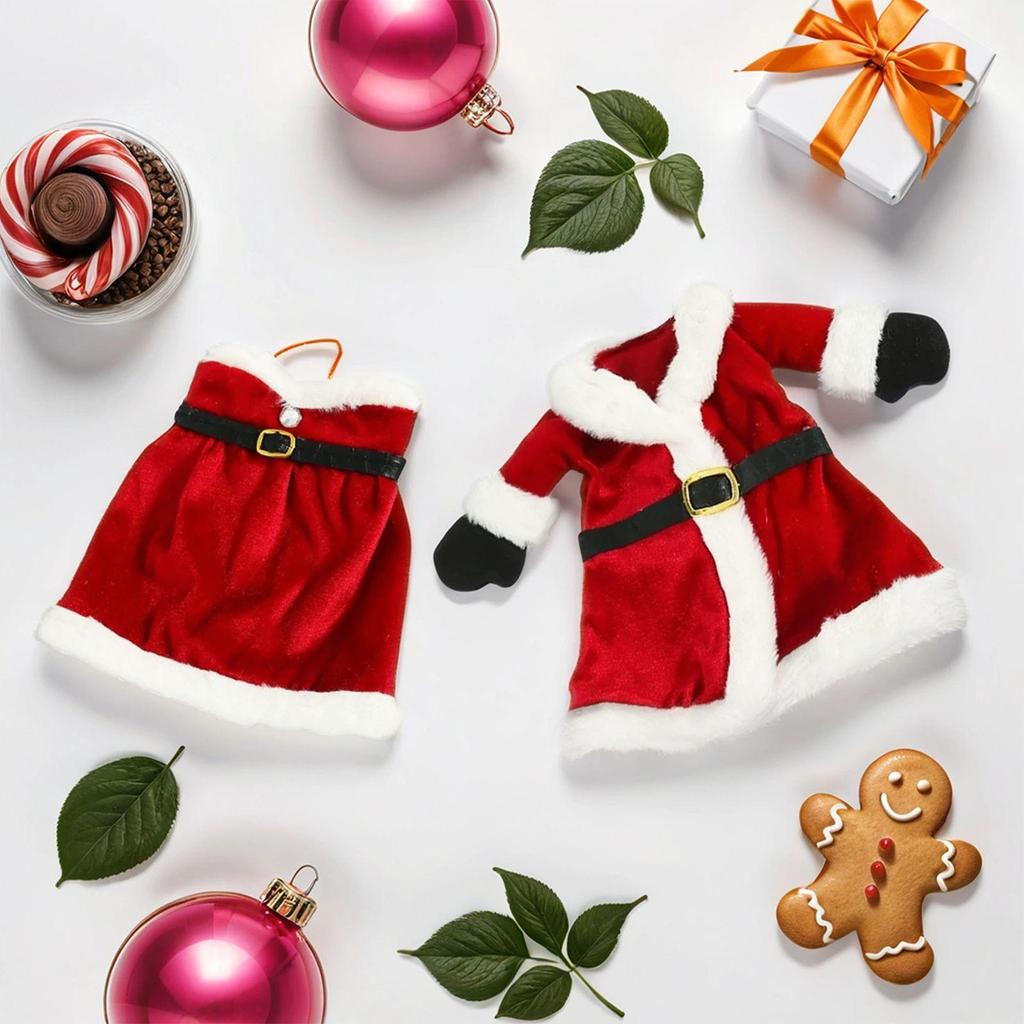 Festlig julevinflaskedeksel - Kreativ borddekorasjon