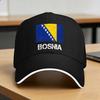 Bosnia and Herzegovina Flag Baseball Cap Streetwear Trucker Hat Summer UnisexTeens Hiking Fishing Baseball Caps