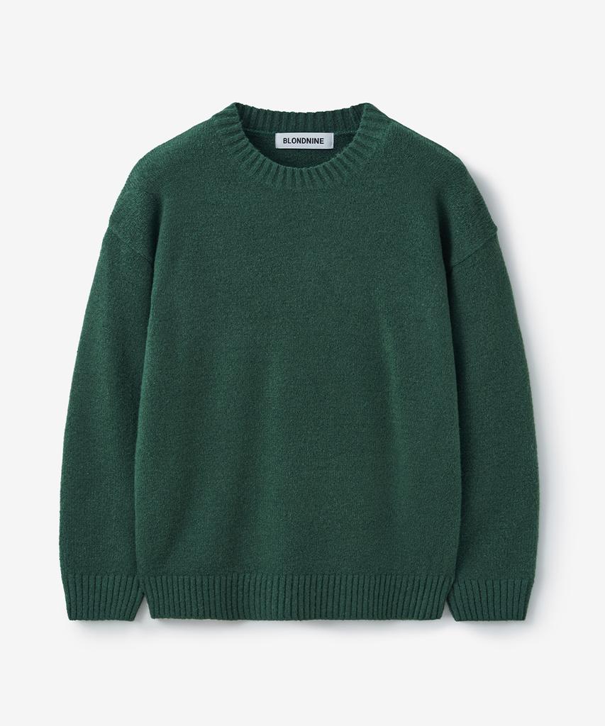 BLOND9 Soft Brushed Round Knit ( 6 Colors )