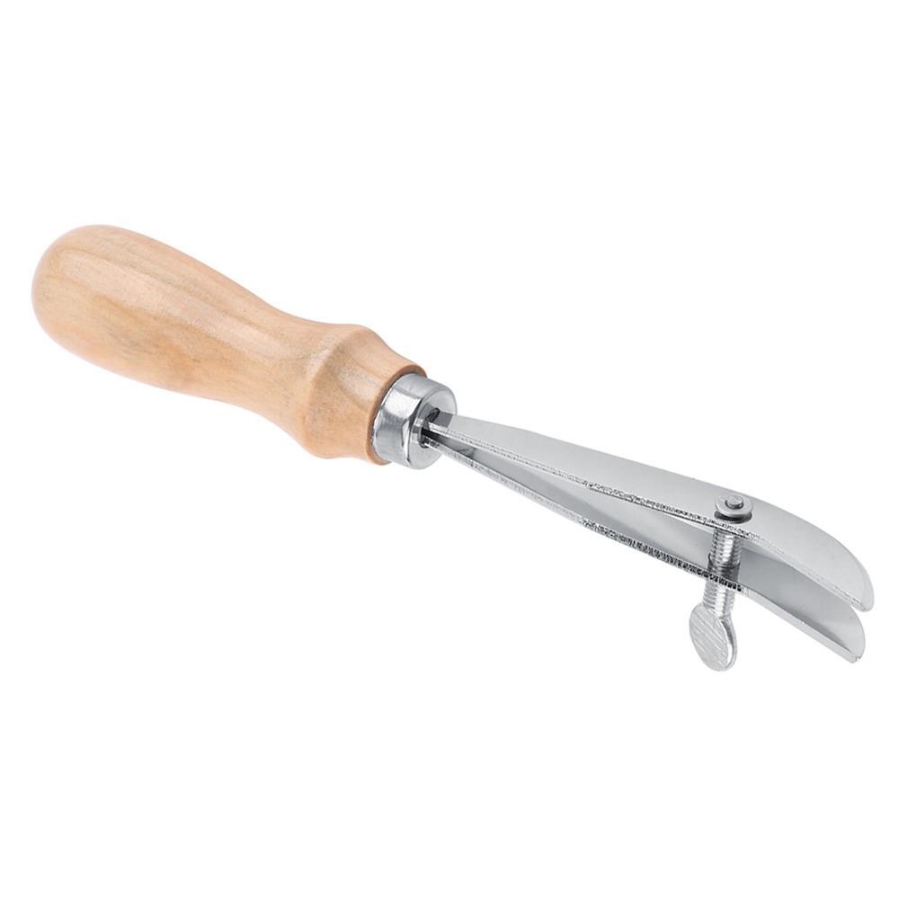 Adjustable Leather Creasing Tool Outside Edge Leather Crimping Tool  DIY Leather Craft