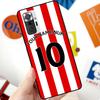 Personalised Football Number Strips Case For Xiaomi Redmi Note 12 Pro 11 8 9 10 Pro 9S 10S 11S 12S Redmi 12C 10C 9C 10A Cover