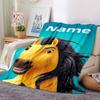 Customiz Name Personality Spirit Riding Free Blanket Soft &Warm Sofa Office Bed Travel Lunch Break Blanket, Gift Suitable All Seasons