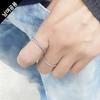 Glory_Arden [Unisex] Surgical Steel Volume Daily Silver Ring / Gbsr-056
