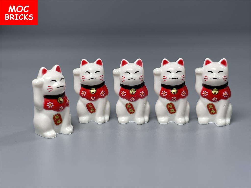 MOC Bricks Chinese Culture Spring Festival Happy New Year Gift Red Envelope Wedding Wine Model City Building Blocks Toys For Kid