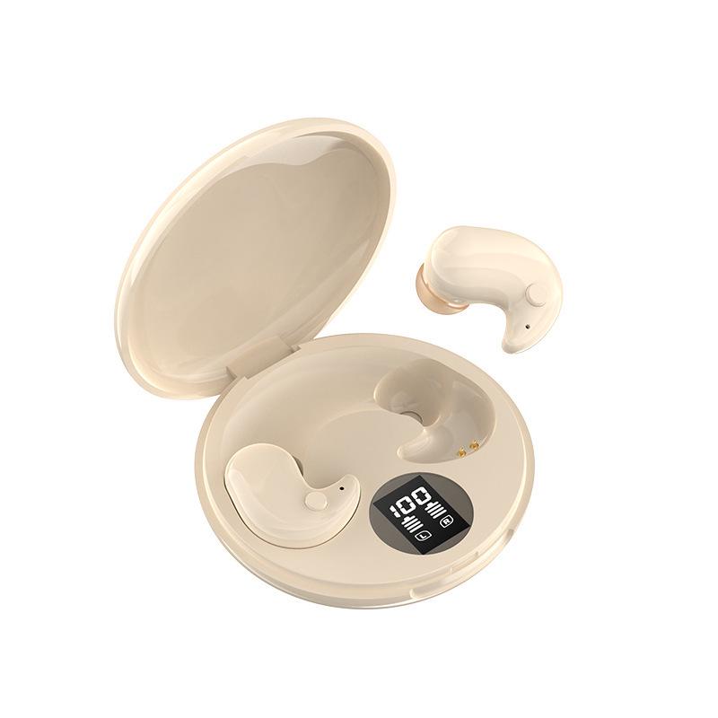 Y29 In-Ear Ultra-Thin Sleep Bluetooth 5.3 Earbuds: High Sound Quality, Long Battery Life, Digital Display.