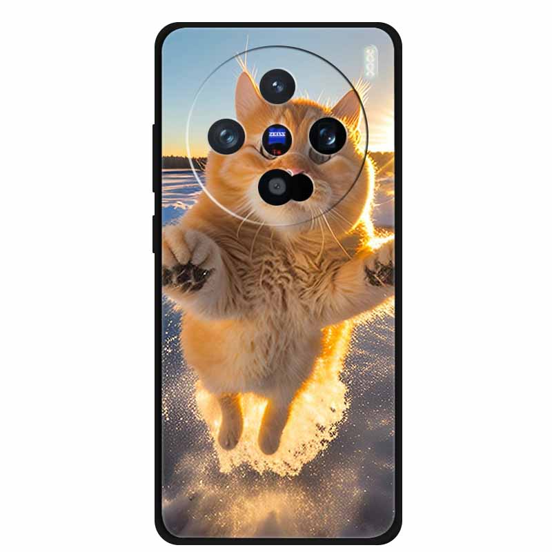 Cartoon Patterns Phone Case For Vivo X100 Ultra pro 5G Soft TPU Silicone Shield Back Cover Funda X 100 Fashion Luxury Bumper