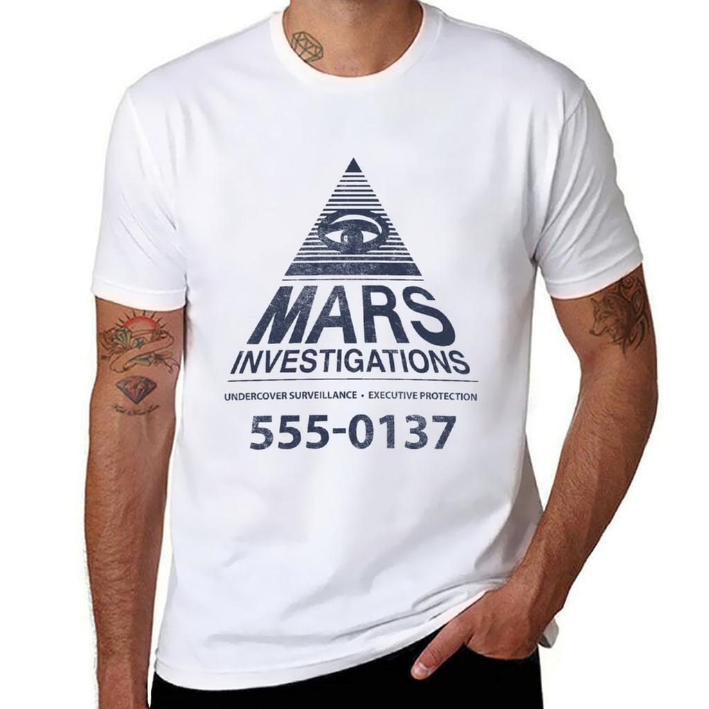 Mars Investigations Tshirt Soft Lightweight Cotton Tshirt