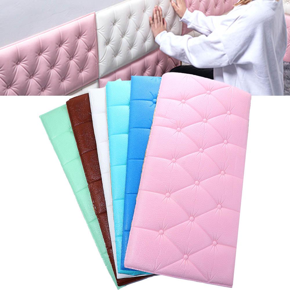 Home Decor Soft Cushion Background Foam Wall Sticker Wall Panels Peel and Stick Wall Decoration