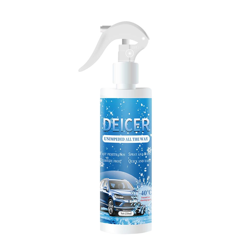 Auto Windschutzscheibe Schnee Schmelz Beschichtung Spray, 250ML Enteiser für Auto Windschutzscheibe, Windschutzscheiben Enteisersprays, Für viele Autos (1 Stück)