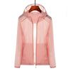 Summer Women's Sunscreen Skin Coat with Added Fat, Plus Size Breathable, Solid Color, Quick Drying Skin Windbreaker