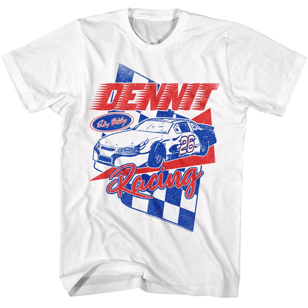 Talladega Nights Movie Ricky Bobby #26 Dennit Racing RWB Men T Shirt XXL