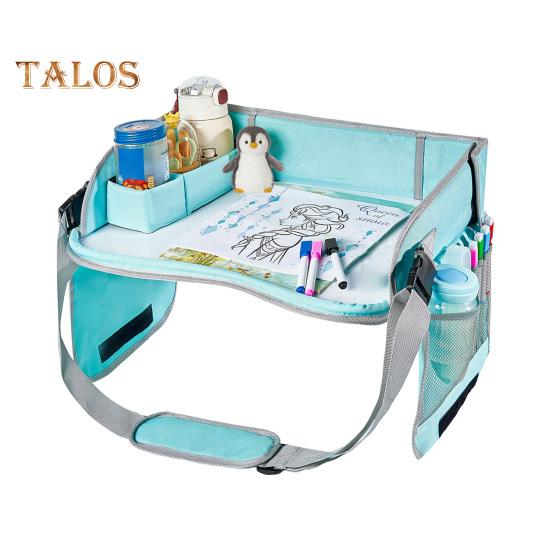 

Детский дорожный поднос с регулируемым ремнем, переносная стираемая доска для рисования для малышей, поднос для детского автомобильного сиденья, стол для рисования, необходимые принадлежности для путешествий