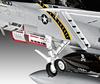 Revell 1/72 scale US Navy F/A18F Super Hornet Jolly Rogers plastic model kit, model number 03834, molded in color