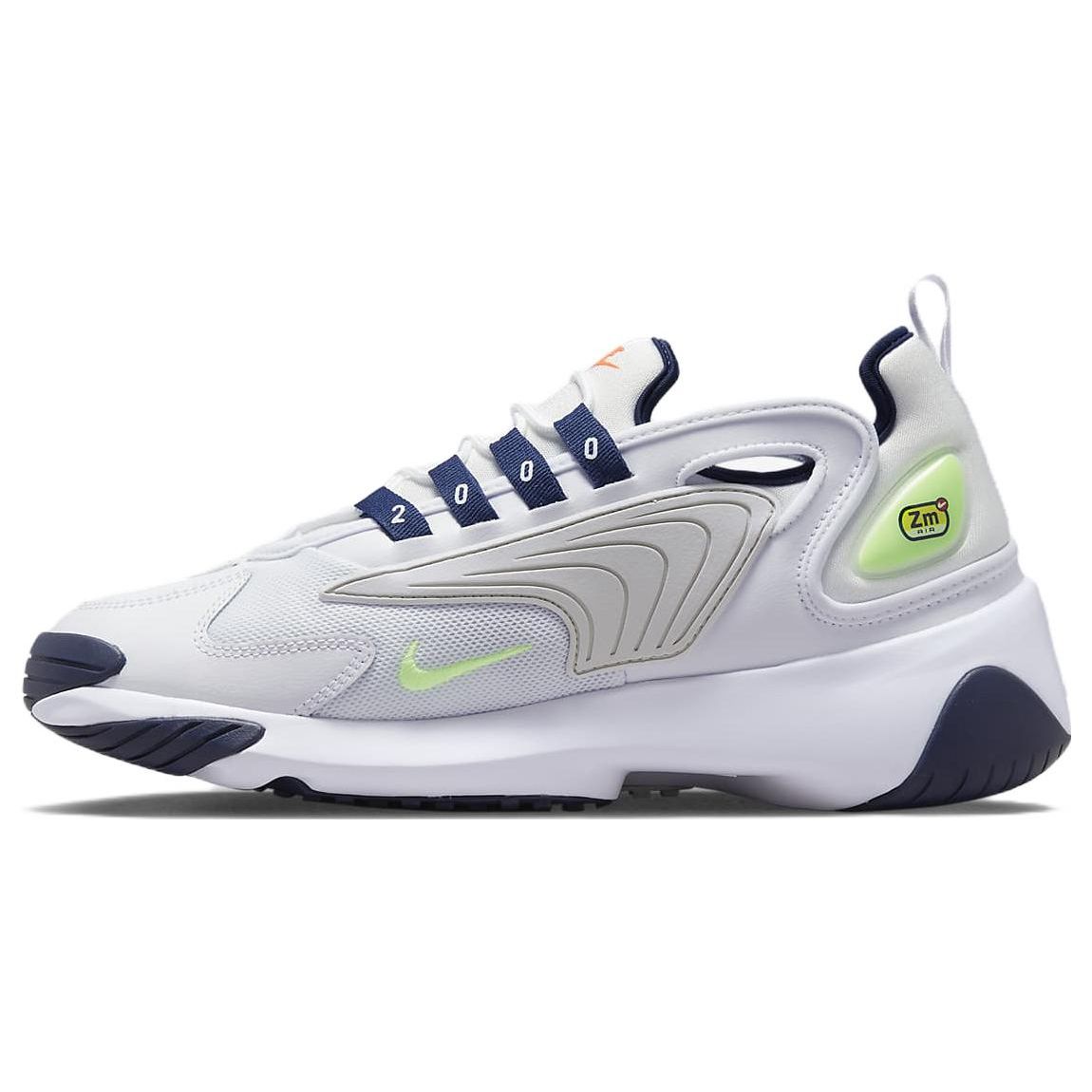 

Nike Zoom 2K Ткань Кожа Универсальные Удобные Амортизация Нескользящие Прочные Низкий Верх Повседневная Обувь для Образа Жизни Мужские кроссовки FB1855-131 38.5